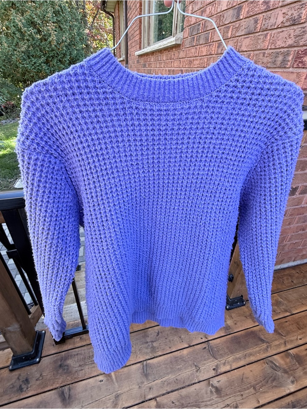 Zara Purple Knit Youth Sweater
